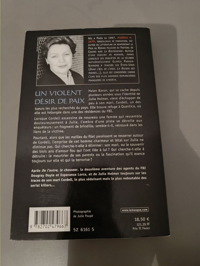 Un violent désir de paix - Andrea H.Japp - photo numéro 2