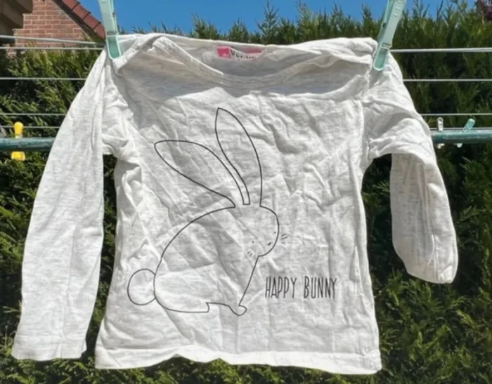 T-shirt bébé motif lapin - 12-18 mois - photo numéro 2