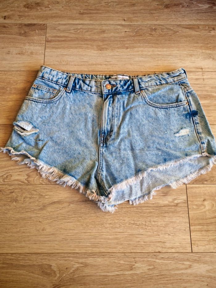 Short en jean zara taille 44