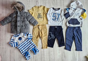 Lot 12 mois hiver garçon