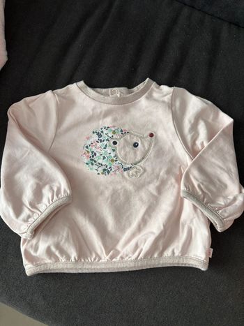 Sweat-shirt hérisson