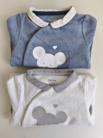 Lot de 2 pyjamas Obaïdi naissance