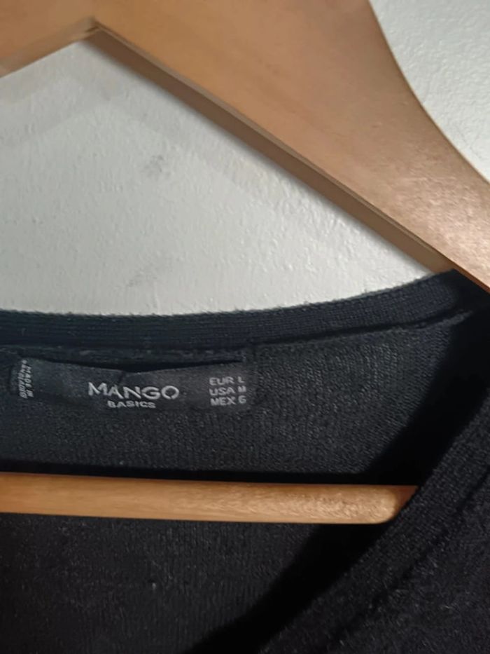 C10 pull noir Mango L - photo numéro 3
