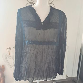 chemise transparente