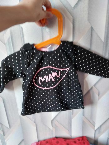 tee shirt noir miaou