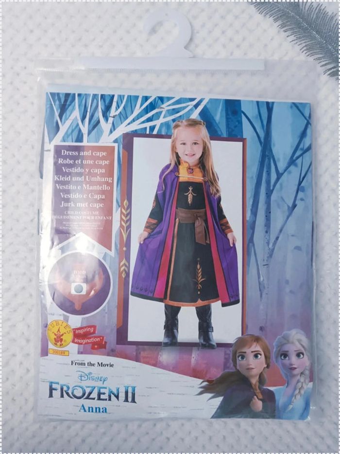 🔸 Déguisement Neuf Anna La Reine des Neiges - 2 ans / 3 ans🔸