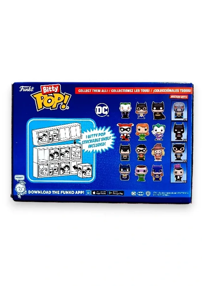 Pack 4 figurines Bitty POP! DC Batman Funko - photo numéro 2