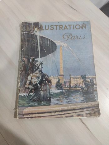 Livre L'illustration Paris 1938