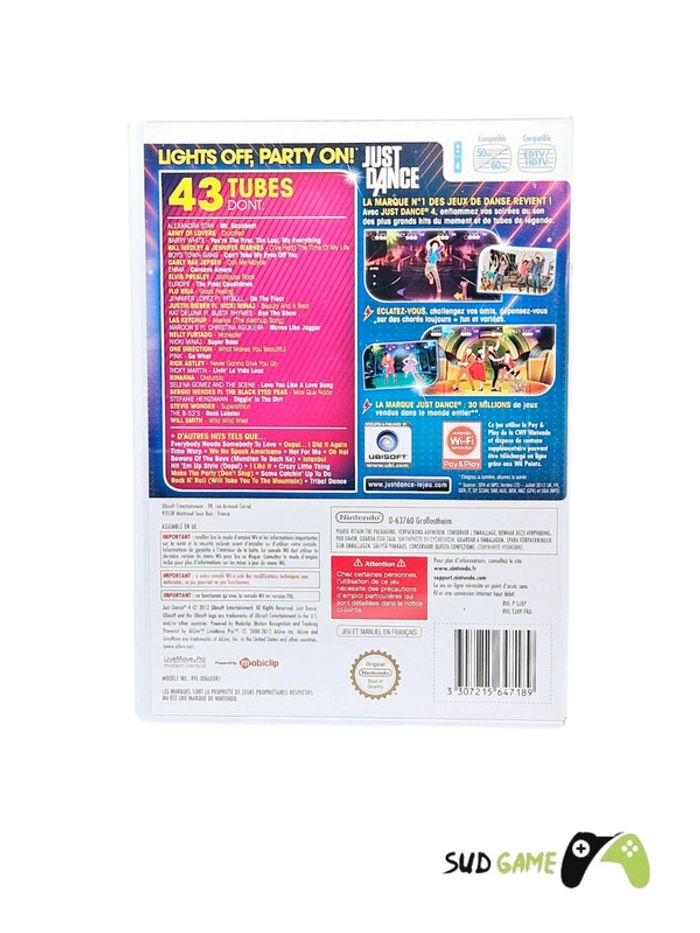 Nintendo Wii # Just Dance 4 # - photo numéro 2