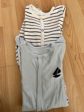 Lots pyjamas marins - 6 mois