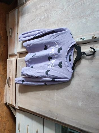 Petit pull a coeurs