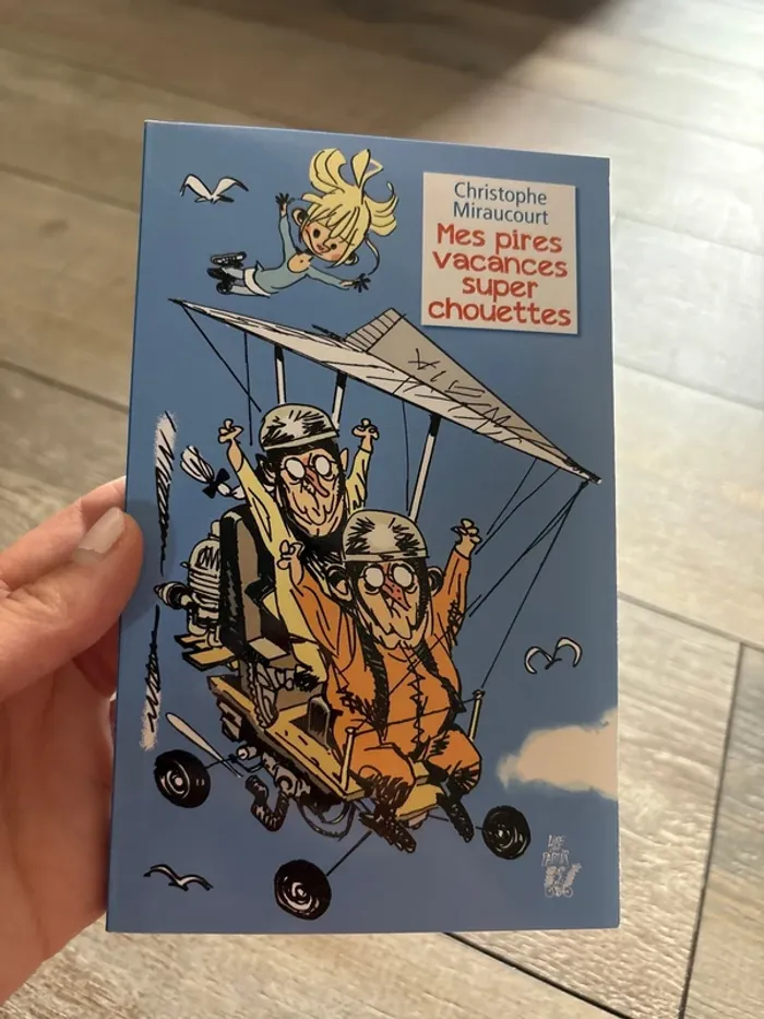 Livre neuf mes pires vacances super chouettes
