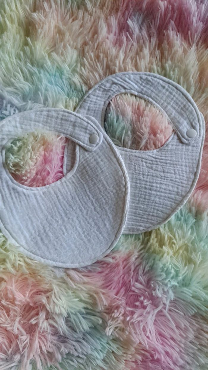 Lot bavoirs bébé - photo numéro 3