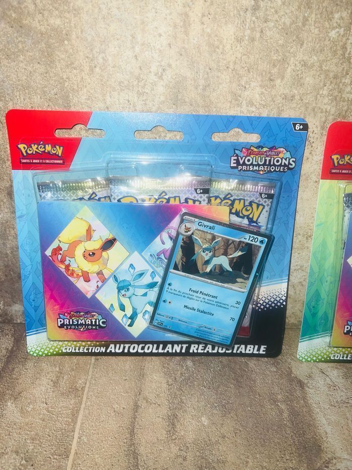 Lot de 3 tripack Pokémon évolutions prismatiques 8.5 - photo numéro 3