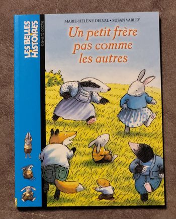 Un petit frère pas comme les autres Marie-Hélène Delval, Susan Varley (Illustrations)