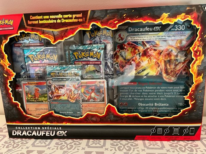 Coffret Pokémon Dracaufeu Ex Premium