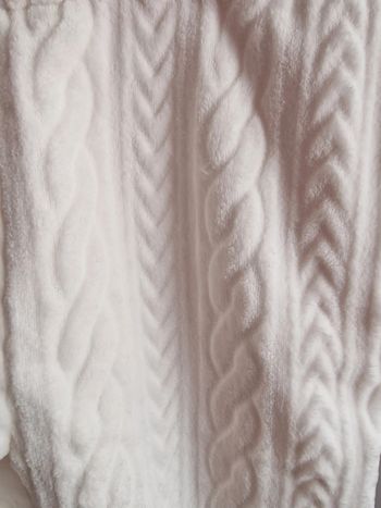 Pantalon pyjama effet lainage