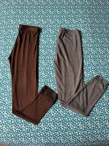 Legging bas dentelle