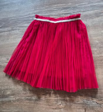 Jupe tulle plissée