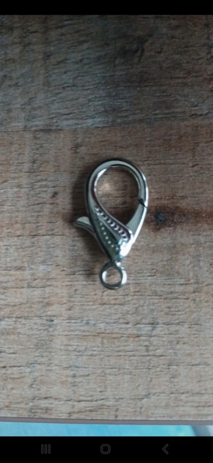 Grand fermoir mousqueton pour porté clé ou autres