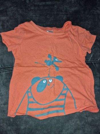 Tee-shirt orange