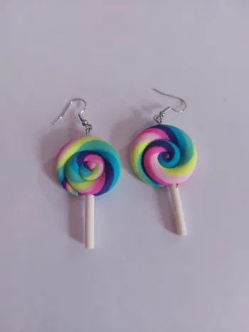 Boucle d'oreille sucettes
