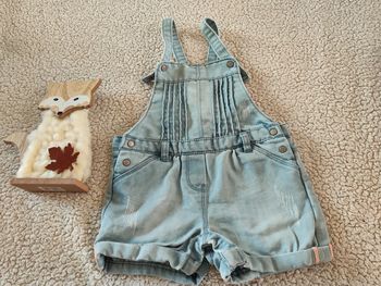 Salopette short 3 ans