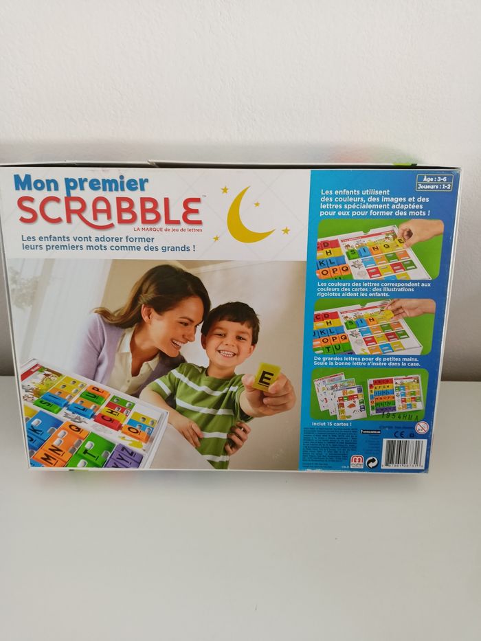 Mon premier scrabble Mattel games complet - photo numéro 2