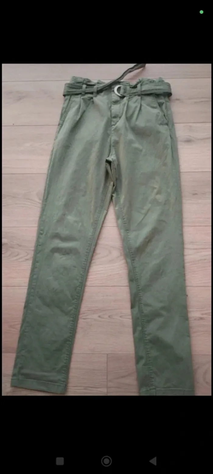 Pantalon kaki Promod 36 - photo numéro 2