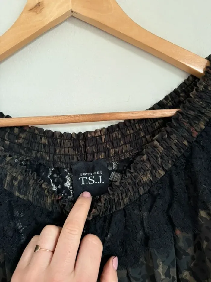 Blouse Twinset camouflage - photo numéro 3