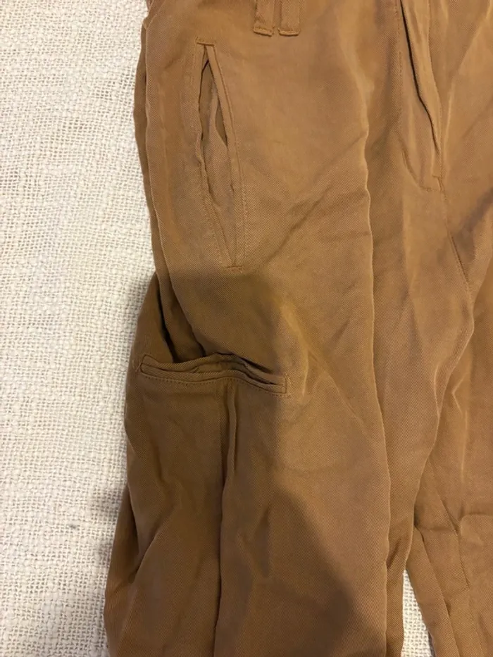 Pantalon marron IKKS – Taille 36 - photo numéro 3