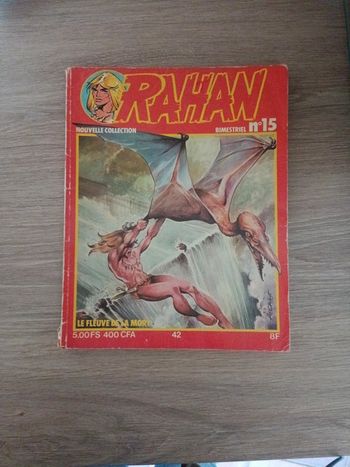 Le fleuve de la mort Rahan nouvelle collection bimensuel n°15