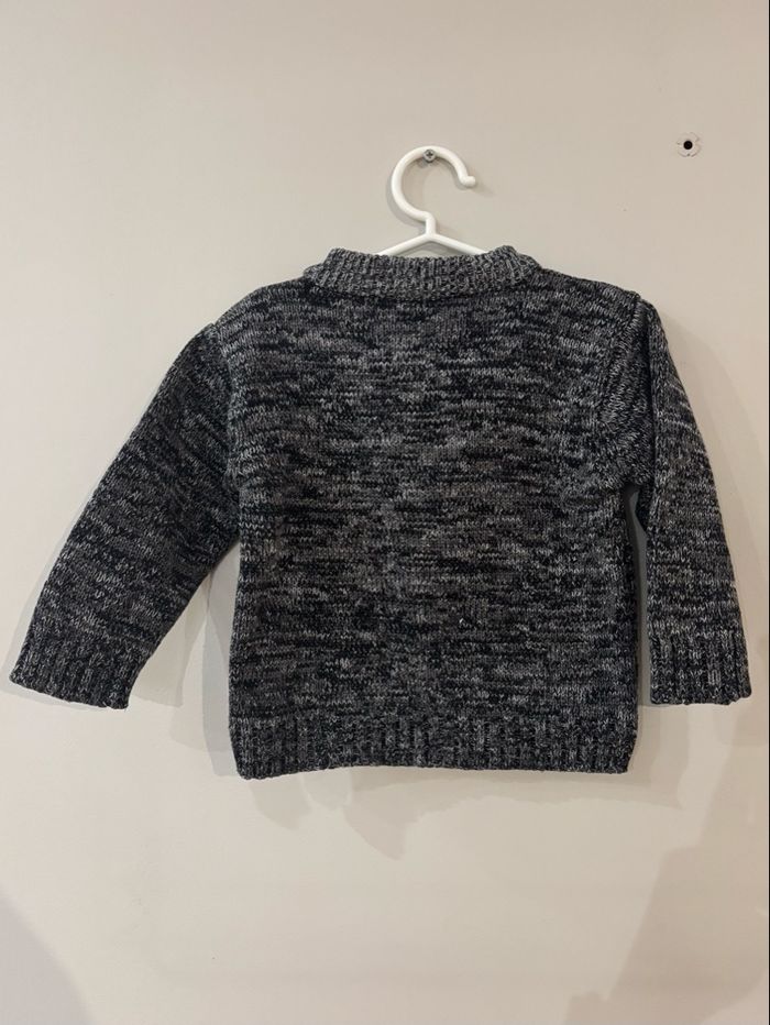 Pull chaud gris - photo numéro 2