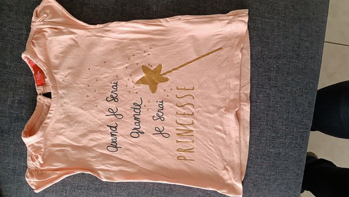 Tee shirt manche courte taille 3 ans fille