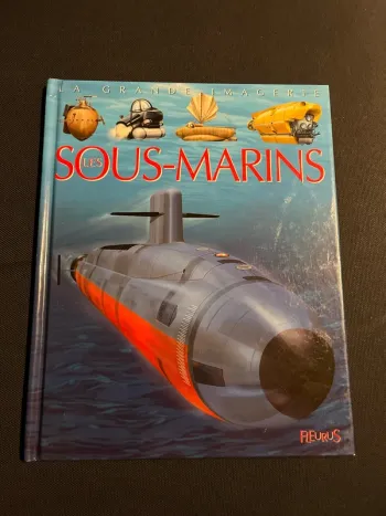 Livre pour enfants la grande imagerie fleurus les sous marins