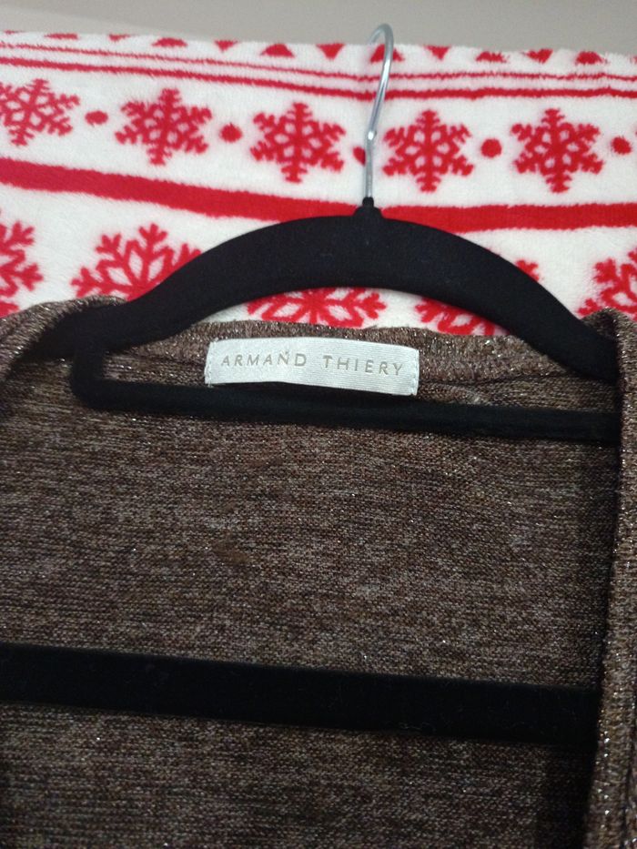 Gilet marron Armand Thiery – Taille 5 - photo numéro 3