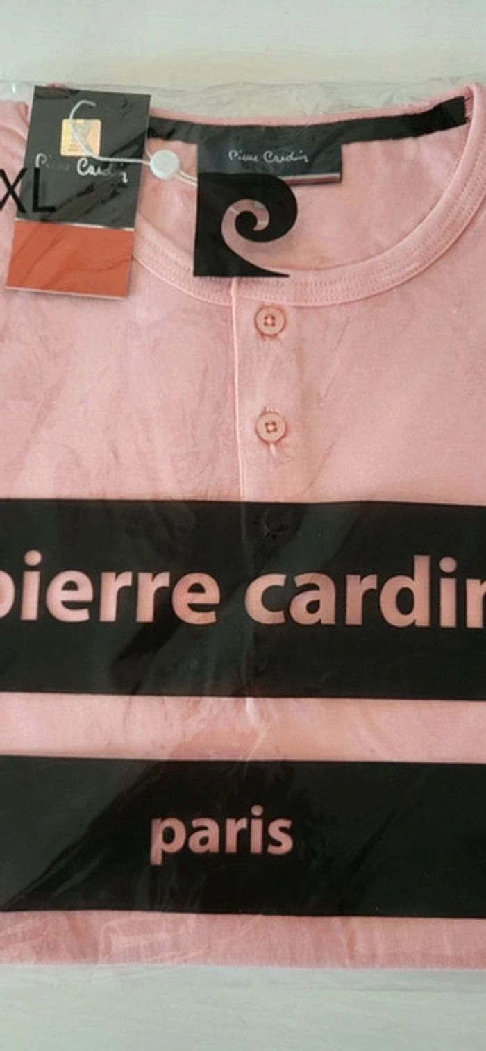 Tshirt rose manches courtes pierre cardin XL