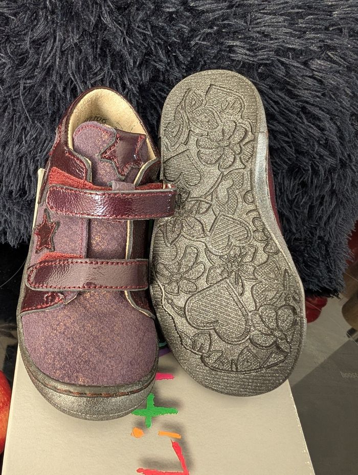 Bottines fille tout cuir doux et souple. Taille 24. Neuf. Little Mary marque française - photo numéro 3