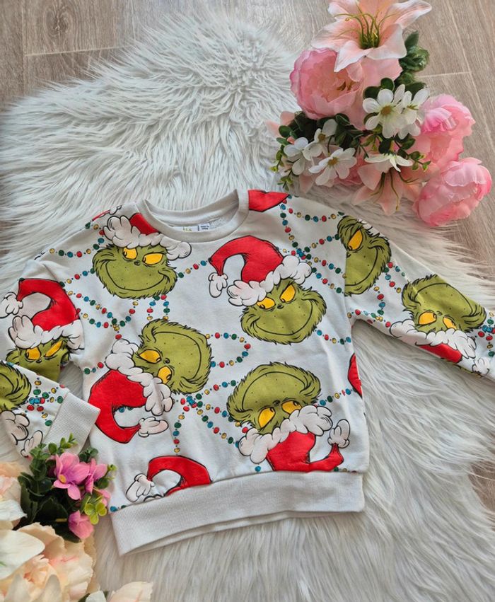 Sweat Le Grinch – 4-5 ans