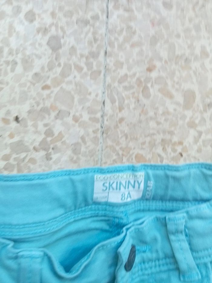 Lot de 2 pantalons skinny 8 ans - photo numéro 3