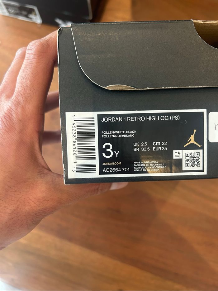 Jordan 1 taille 35 - photo numéro 4
