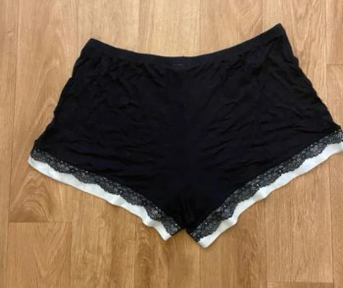 Short pyjama noir M - photo numéro 2