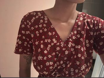 Robe midi avec ceinture