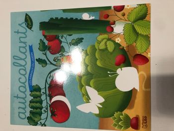 Livre autocollants, Les animaux du jardin