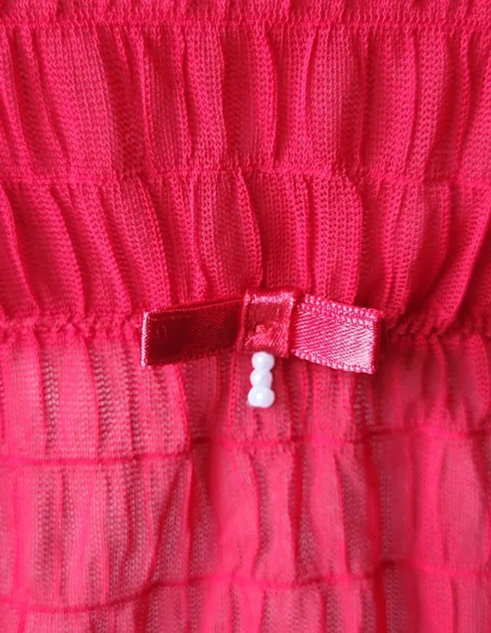 Caraco rouge Taille 36 - photo numéro 4