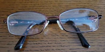 Lunette de vue vogue marron irisé 