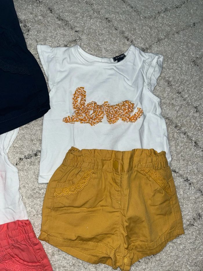 Lot de 3 ensemble bébé fille - photo numéro 3