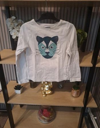 Haut manche longue, taille 6 ans, marque okaidi
