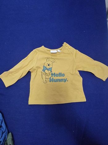 Blouse à longue manche winni l'ourson