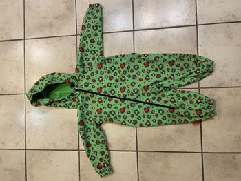 Combinaison de pluie IELM 80cm (9-12 mois) verte modèle récent